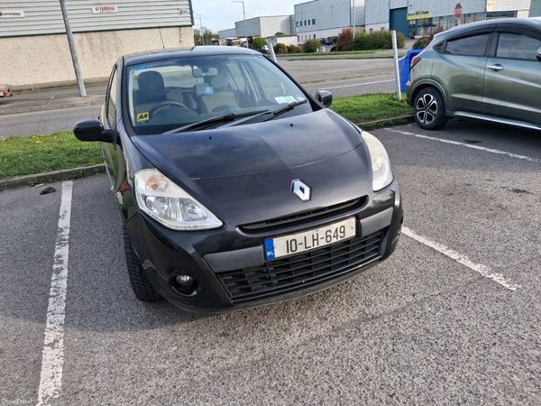 Renault Clio Hatchback, Ethanol Petrol, 2010, Black