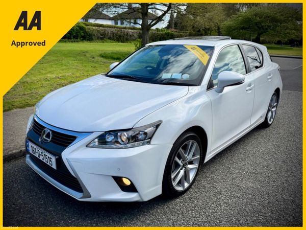 Lexus CT Hatchback, Petrol Hybrid, 2016, White