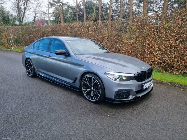 BMW 5-Series Saloon, Diesel, 2020, Blue