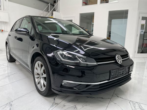 Volkswagen Golf Hatchback, Petrol, 2018, Black