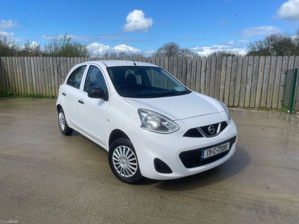 Nissan Micra Hatchback, Petrol, 2017, White