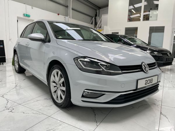Volkswagen Golf Hatchback, Petrol, 2018, White