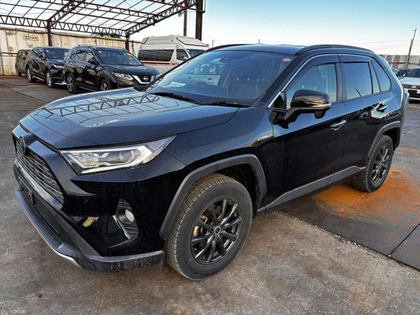 Toyota RAV4 SUV, Petrol Hybrid, 2020, Black