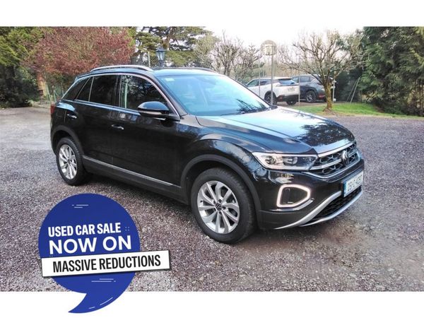 Volkswagen T-Roc SUV, Petrol, 2025, Black
