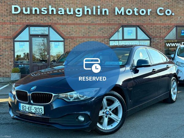 BMW 4-Series Coupe, Diesel, 2016, Blue
