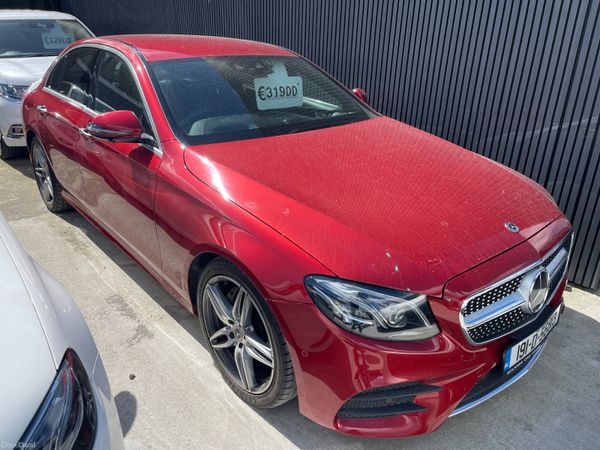 Mercedes-Benz E-Class Saloon, Diesel, 2019, Red