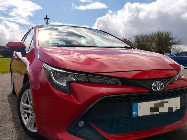 Toyota Corolla Hatchback, Petrol Hybrid, 2023, Red