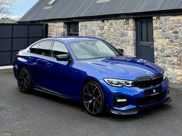 BMW 3-Series Saloon, Diesel, 2019, Blue