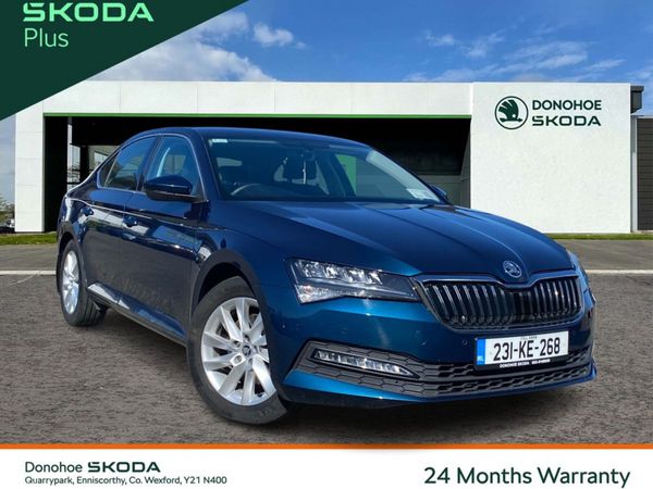 Skoda Superb Saloon, Diesel, 2023, Blue