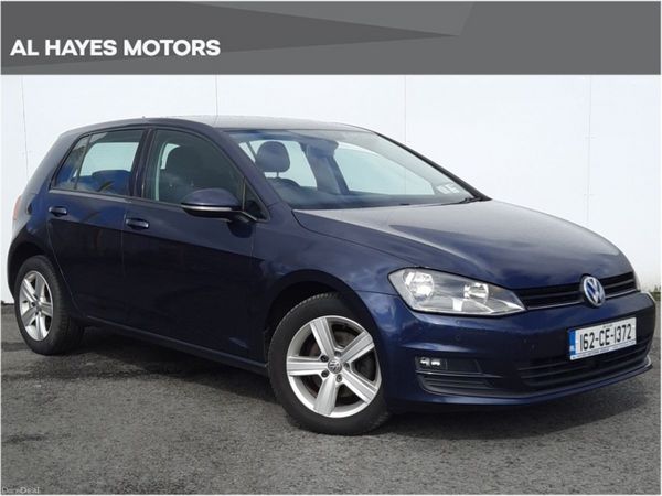 Volkswagen Golf Hatchback, Diesel, 2016, Blue