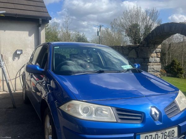 Renault Megane Saloon, Petrol, 2007, Blue