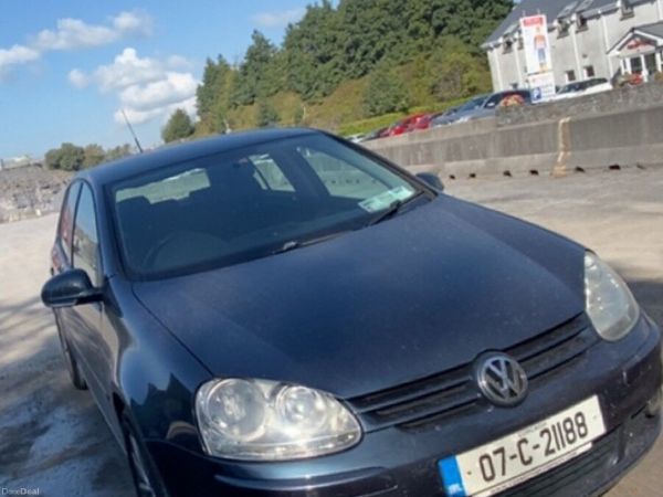 Volkswagen Golf Hatchback, Diesel, 2007, Blue