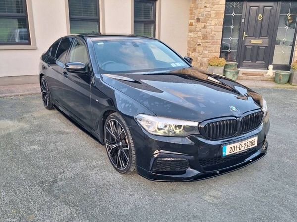 BMW 5-Series Saloon, Diesel, 2020, Black
