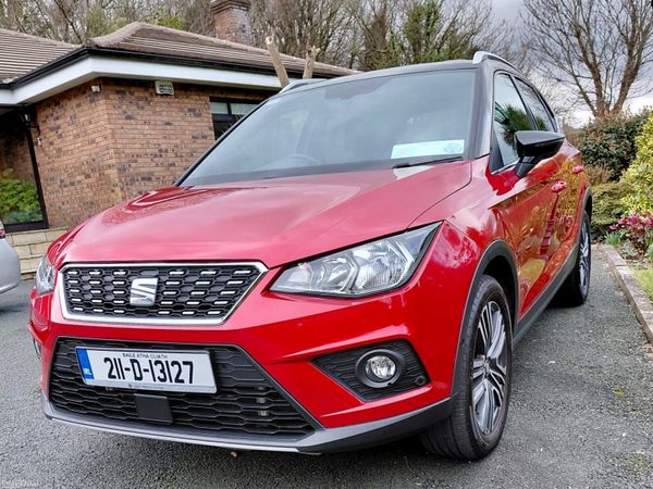 SEAT Arona SUV, Petrol, 2021, Red