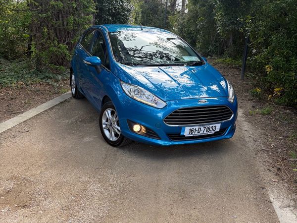 Ford Fiesta Hatchback, Petrol, 2016, Blue