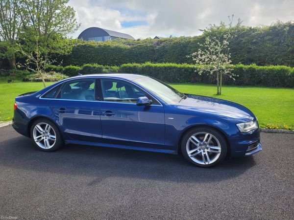 Audi A4 Saloon, Diesel, 2015, Blue