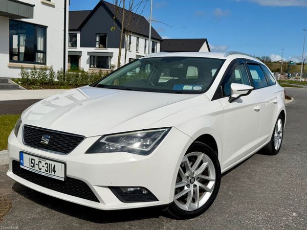 SEAT Leon Estate, Diesel, 2015, White