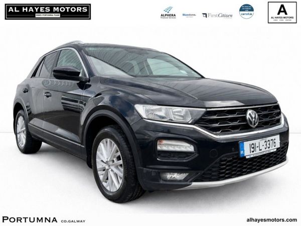 Volkswagen T-Roc SUV, Petrol, 2019, Black