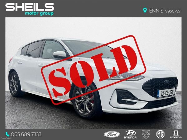 Ford Focus Hatchback, Petrol, 2023, White