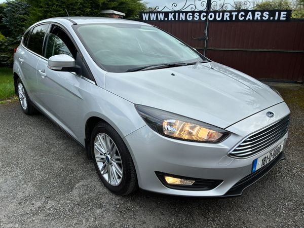 Ford Focus Hatchback, Petrol, 2018, Silver
