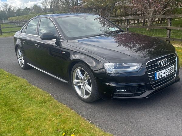 Audi A4 Saloon, Petrol, 2015, Black
