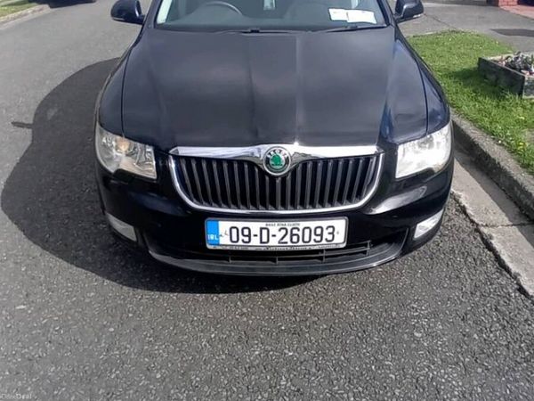 Skoda Superb Saloon, Diesel, 2009, Black