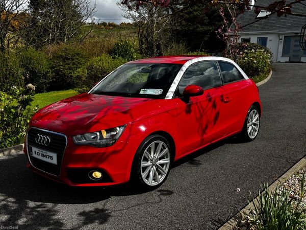 Audi A1 Hatchback, Diesel, 2011, Red