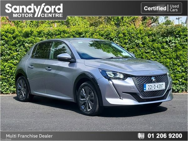 Peugeot 208 Hatchback, Electric, 2022, Grey