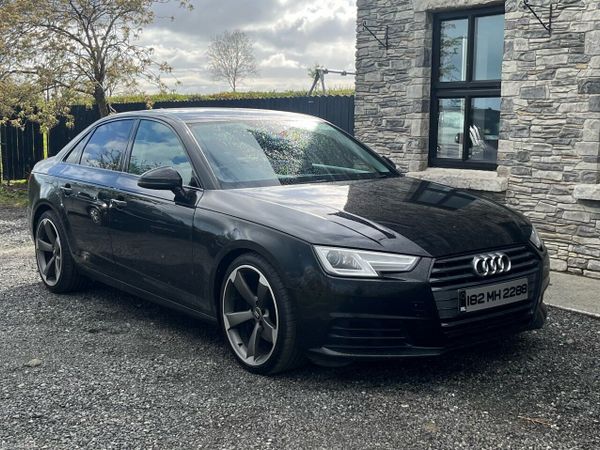 Audi A4 Saloon, Diesel, 2018, Black