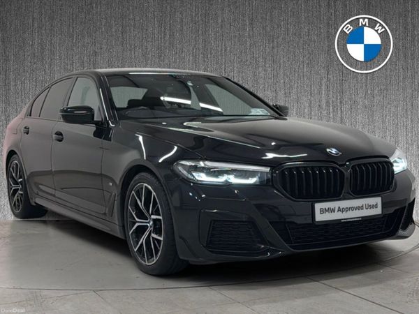 BMW 5-Series Saloon, Diesel, 2022, Black