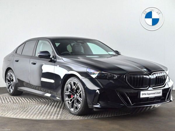 BMW 5-Series Saloon, Petrol, 2024, Black