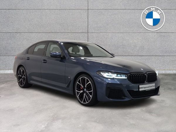BMW 5-Series Saloon, Diesel, 2023, Blue