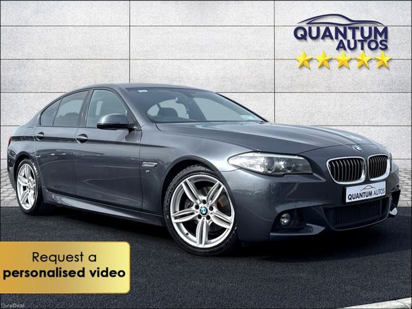 BMW 5-Series Saloon, Diesel, 2016, Grey