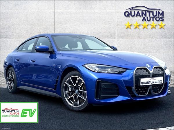 BMW i4 Coupe, Electric, 2022, Blue