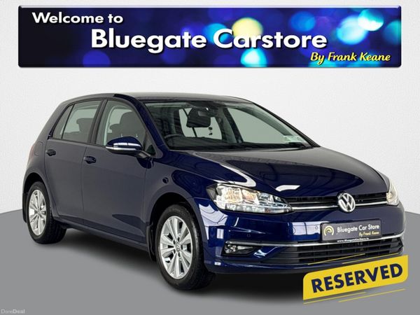 Volkswagen Golf Hatchback, Petrol, 2018, Blue