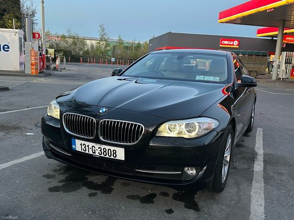 BMW 5-Series Saloon, Diesel, 2013, Black