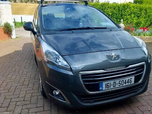 Peugeot 5008 MPV, Diesel, 2016, Grey