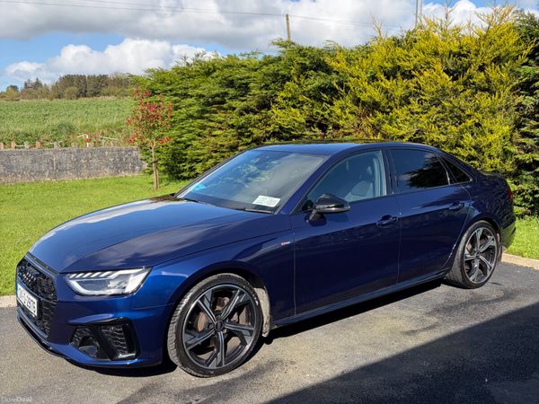 Audi A4 Saloon, Diesel, 2024, Blue