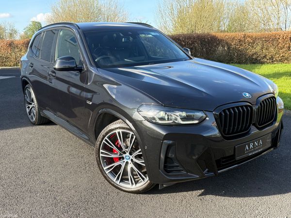 BMW X3 SUV, Petrol Plug-in Hybrid, 2022, Black