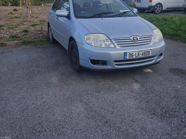 Toyota Corolla Saloon, Petrol, 2006, Blue
