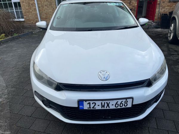 Volkswagen Scirocco Hatchback, Petrol, 2012, White