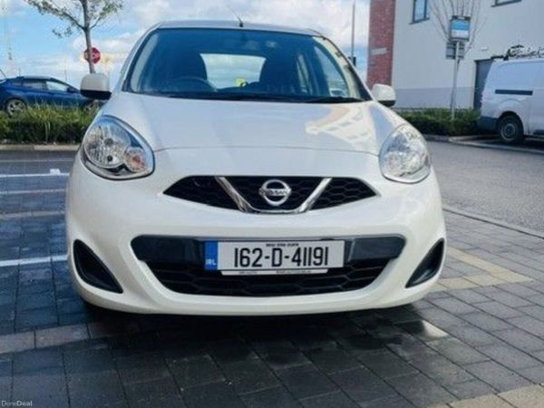 Nissan March Hatchback, Petrol, 2016, White