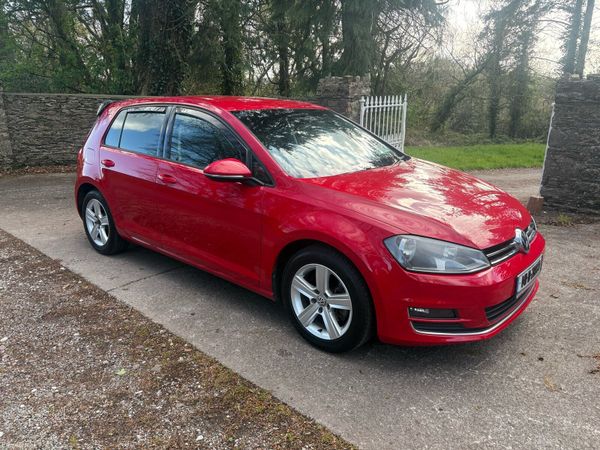Volkswagen Golf Estate, Diesel, 2014, Red