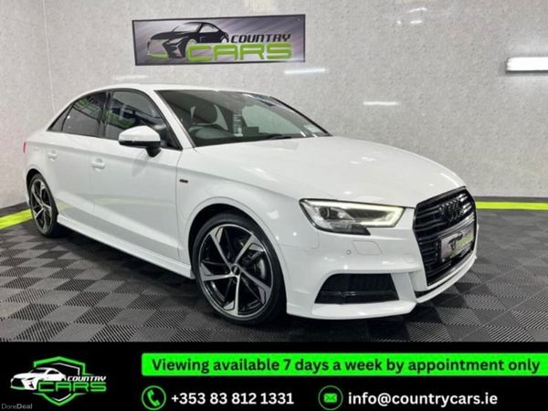 Audi A3 Saloon, Petrol, 2019, White