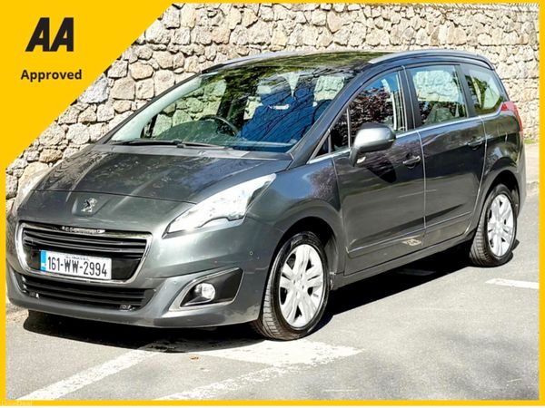 Peugeot 5008 MPV, Diesel, 2016, Grey