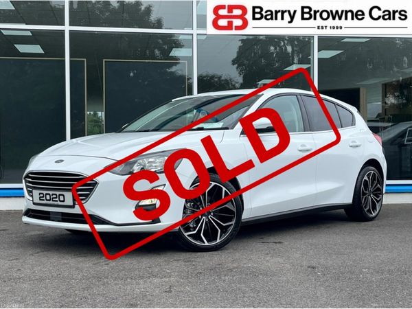 Ford Focus Hatchback, Diesel, 2020, White