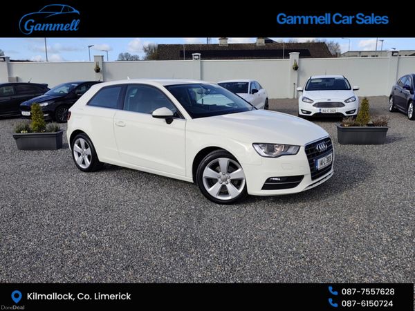Audi A3 Hatchback, Diesel, 2014, White