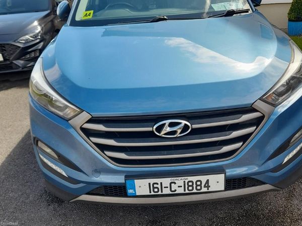Hyundai Tucson SUV, Diesel, 2016, Blue