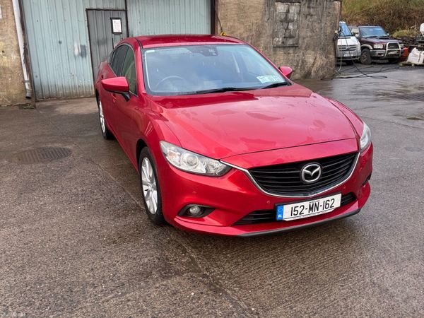 Mazda Mazda6 Saloon, Diesel, 2015, Red