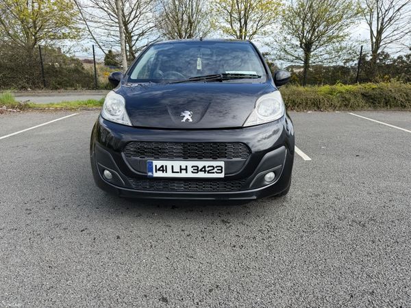 Peugeot 107 Hatchback, Petrol, 2014, Black